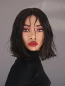 Suzuki—Sleek Classic Bob Wig