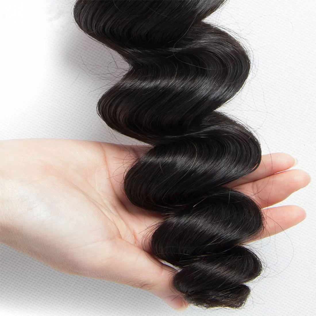 Unprocessed Brazilian Virgin Hair Loose Wave 12"-28" 100g - Image 4
