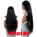 Full Lace Human Hair Wigs - Straight