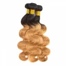 3 Bundles Pre-colored Ombre Human Hair Body Wave Hair Extensions