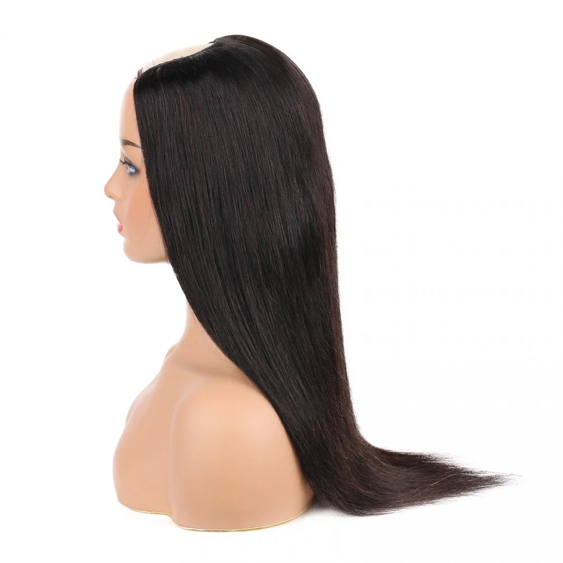 U Part Wigs Human Hair Wigs for Black Women Brazilian Straight Remy Hair Wigs Glueless Natural Color U-part wigs Hair Extension Clip in - Image 7