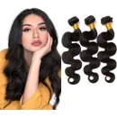 Brazilian Remy Hair Body Wave Natural Black 10-30 inch 100g
