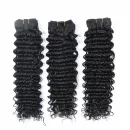 Brazilian Virgin Hair Deep Wave 100% Human Hair 3 Bundles Deal Natural Color